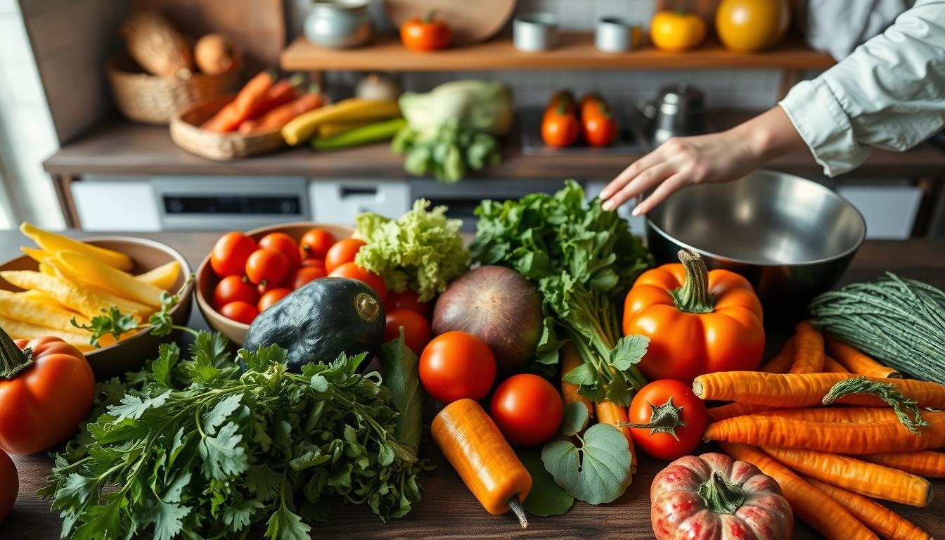 Comforting family dinner served at home
